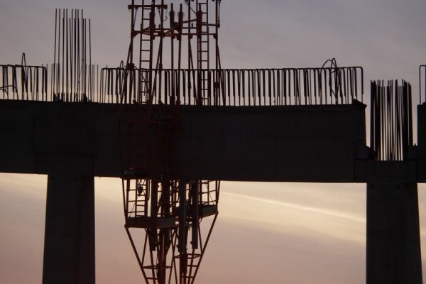 Production of construction for the construction of cooling towers